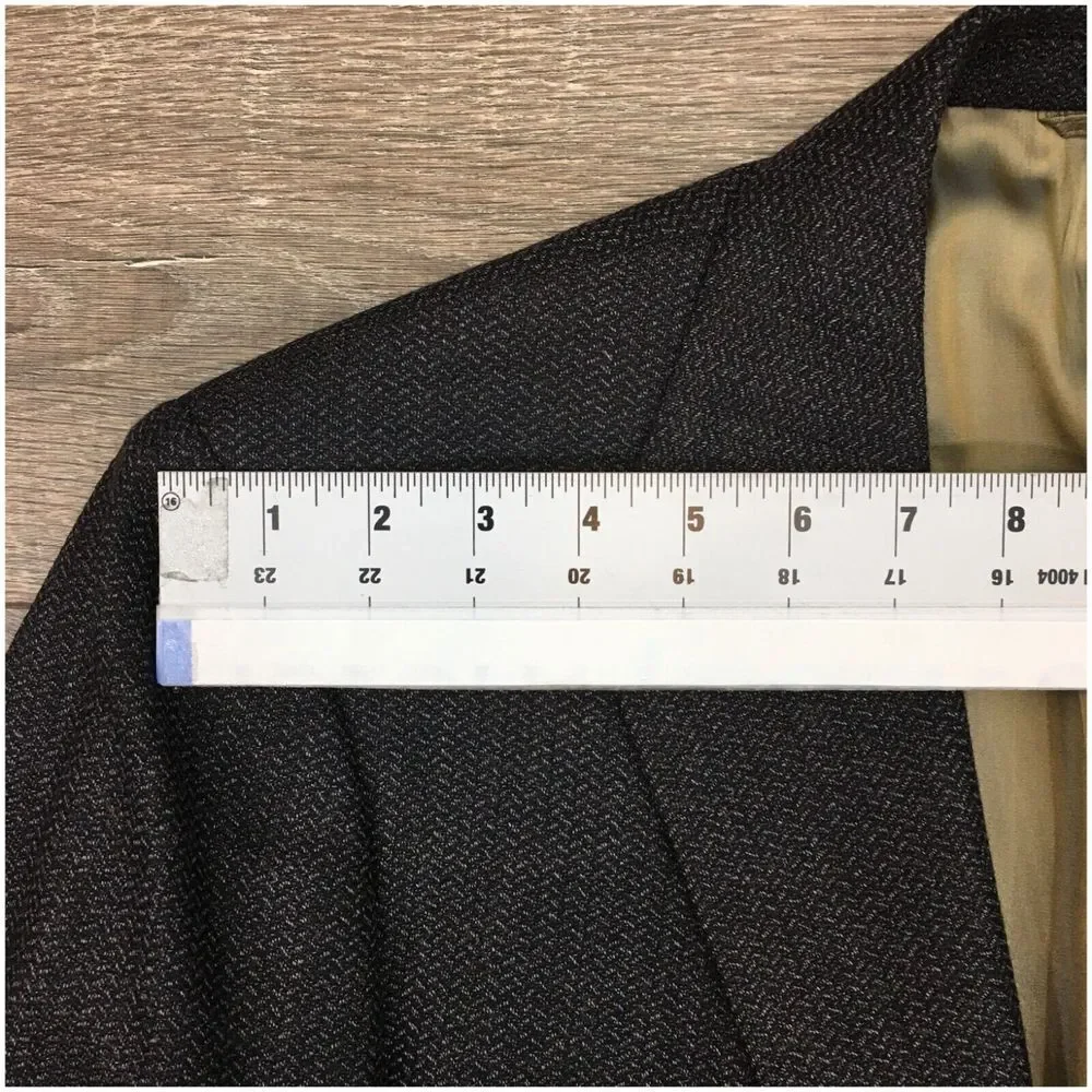 IBIZA Mens Blazer Sport‎ Coat Casual Jacket Size 42R Two Button Cotton Suit